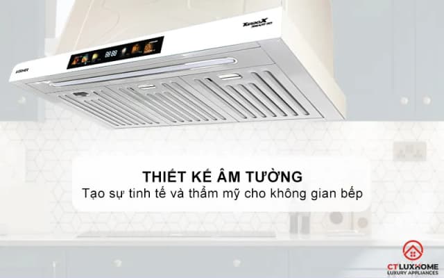 Top 1 so sánh giá Máy hút mùi âm tủ Kocher TURBO X-350T - Tìm sản phẩm giá rẻ nhất - Ảnh 6