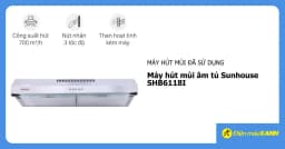 So sánh giá Máy hút mùi âm tủ Sunhouse SHB6118I - Tìm sản phẩm giá rẻ nhất - Ảnh 14