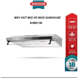 So sánh giá Máy hút mùi âm tủ Sunhouse SHB6118I - Tìm sản phẩm giá rẻ nhất - Ảnh 6