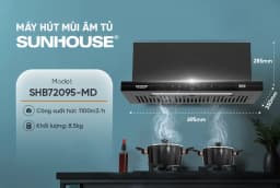 So sánh giá Máy hút mùi âm tủ Sunhouse SHB72095-MD - Tìm sản phẩm giá rẻ nhất - Ảnh 3