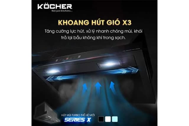 Top 1 so sánh giá Máy hút mùi áp tường Kocher TURBO T-350D - Tìm sản phẩm giá rẻ nhất - Ảnh 9