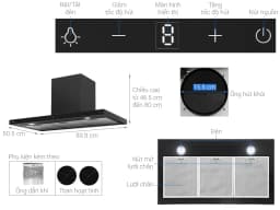 So sánh giá Máy hút mùi áp tường Panasonic FV-TX9ADBYUE - Tìm sản phẩm giá rẻ nhất - Ảnh 11