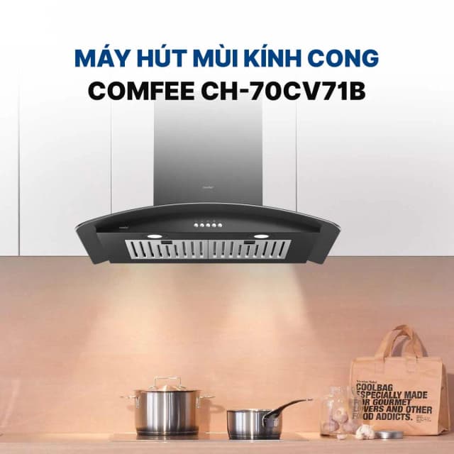 So sánh giá Máy hút mùi kính cong Comfee CH-70CV71B rẻ nhất? - Ảnh 19