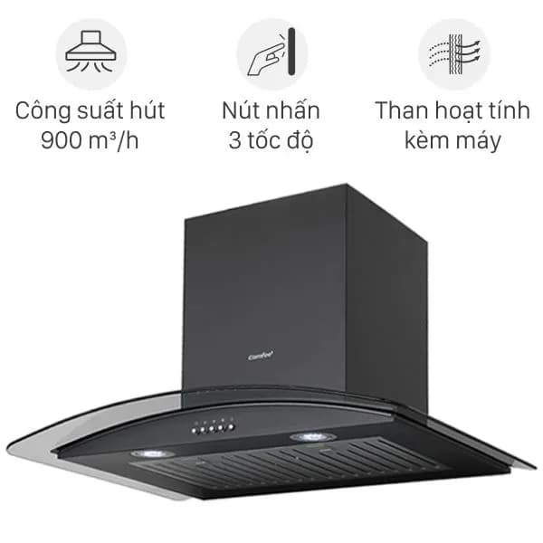 So sánh giá Máy hút mùi kính cong Comfee CH-70CV71B rẻ nhất? - Ảnh 8