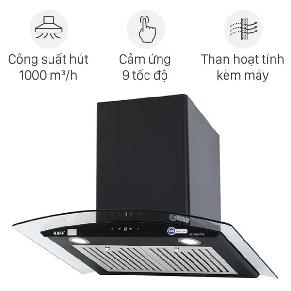 Máy hút mùi kính cong KAFF KF-GB207TB - Ảnh 3
