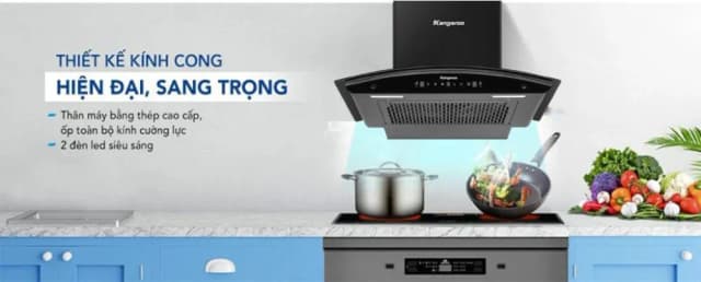 So sánh giá Máy hút mùi kính cong Kangaroo KGCH70H7C rẻ nhất? - Ảnh 19