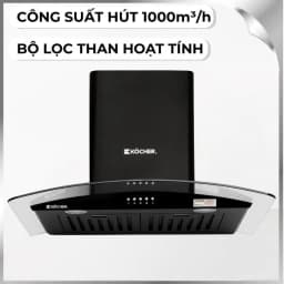 Máy hút mùi kính cong Kocher K-8872V - Giá rẻ nhất hôm nay - Ảnh 1