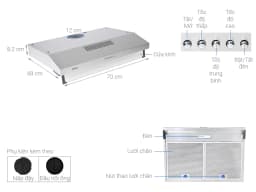 So sánh giá Máy hút mùi âm tủ Teka CH 1070BG - Tìm sản phẩm giá rẻ nhất - Ảnh 14