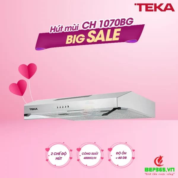 So sánh giá Máy hút mùi âm tủ Teka CH 1070BG - Tìm sản phẩm giá rẻ nhất - Ảnh 3