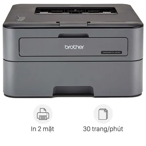 Máy in laser trắng đen đơn năng Brother HL-L2321D - Ảnh 12