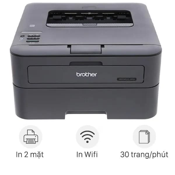 Máy in laser trắng đen đơn năng Brother HL-L2366DW Wifi - Ảnh 9