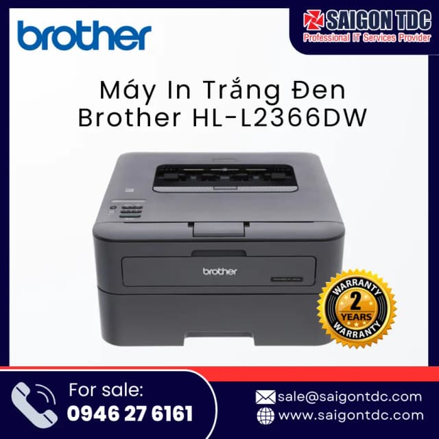 So sánh giá Máy in laser trắng đen đơn năng Brother HL-L2366DW Wifi rẻ nhất? - Ảnh 11