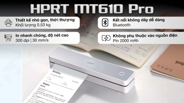 Top 1 so sánh giá Máy in nhiệt di động HPRT MT610 Pro - Tìm sản phẩm giá rẻ nhất - Ảnh 7