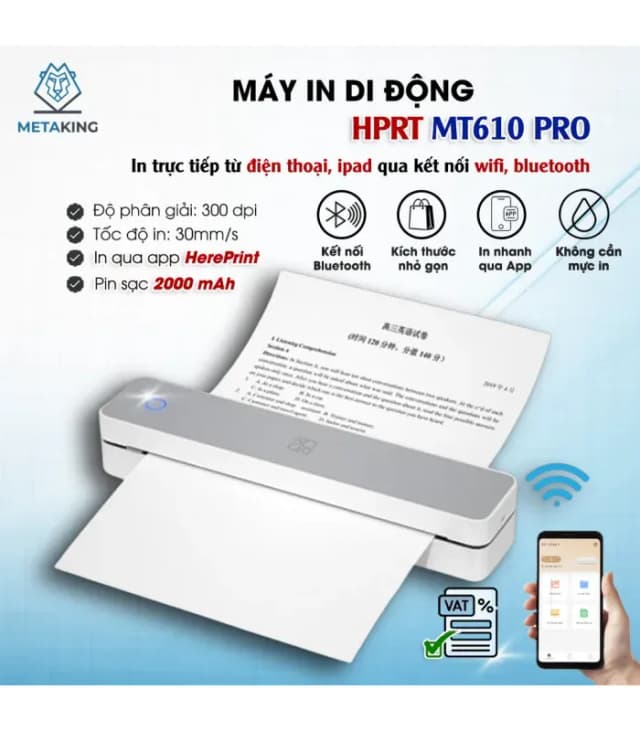 Top 1 so sánh giá Máy in nhiệt di động HPRT MT610 Pro - Tìm sản phẩm giá rẻ nhất - Ảnh 9