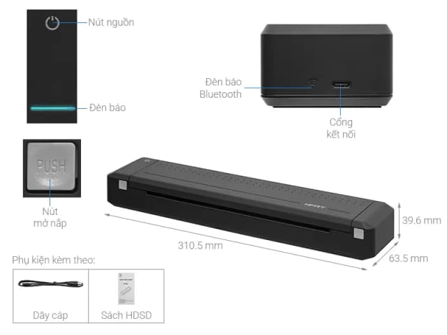 Top 1 so sánh giá Máy in nhiệt di động HPRT MT800 Bluetooth - Tìm sản phẩm giá rẻ nhất - Ảnh 2