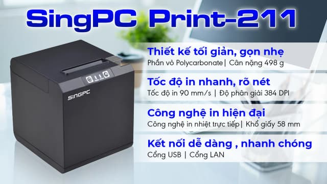 Top 1 so sánh giá Máy in nhiệt SingPC Print-211 - Tìm sản phẩm giá rẻ nhất - Ảnh 8
