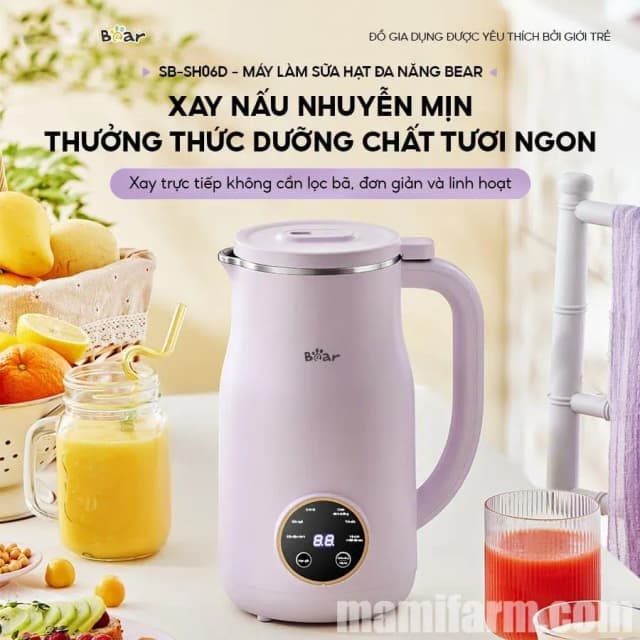 So sánh giá Máy làm sữa hạt đa năng Bear BCB-D17231W rẻ nhất? - Ảnh 14