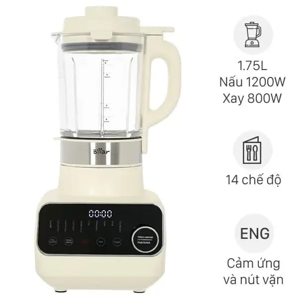 So sánh giá Máy làm sữa hạt đa năng Bear BCB-D17231W rẻ nhất? - Ảnh 9