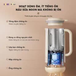 So sánh giá Máy làm sữa hạt đa năng Bear SMM-4H06S - Tìm sản phẩm giá rẻ nhất - Ảnh 18
