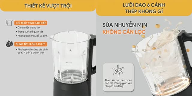 So sánh giá Máy làm sữa hạt đa năng BlueStone BLB-6037 rẻ nhất? - Ảnh 16