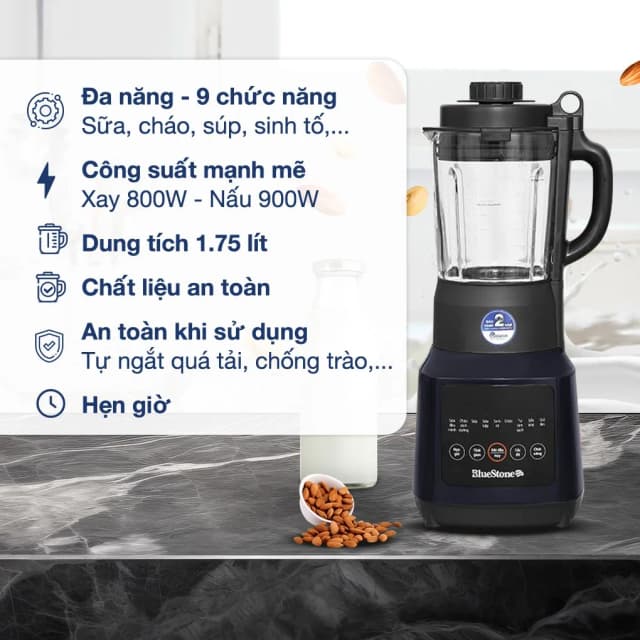 So sánh giá Máy làm sữa hạt đa năng BlueStone BLB-6037 rẻ nhất? - Ảnh 6