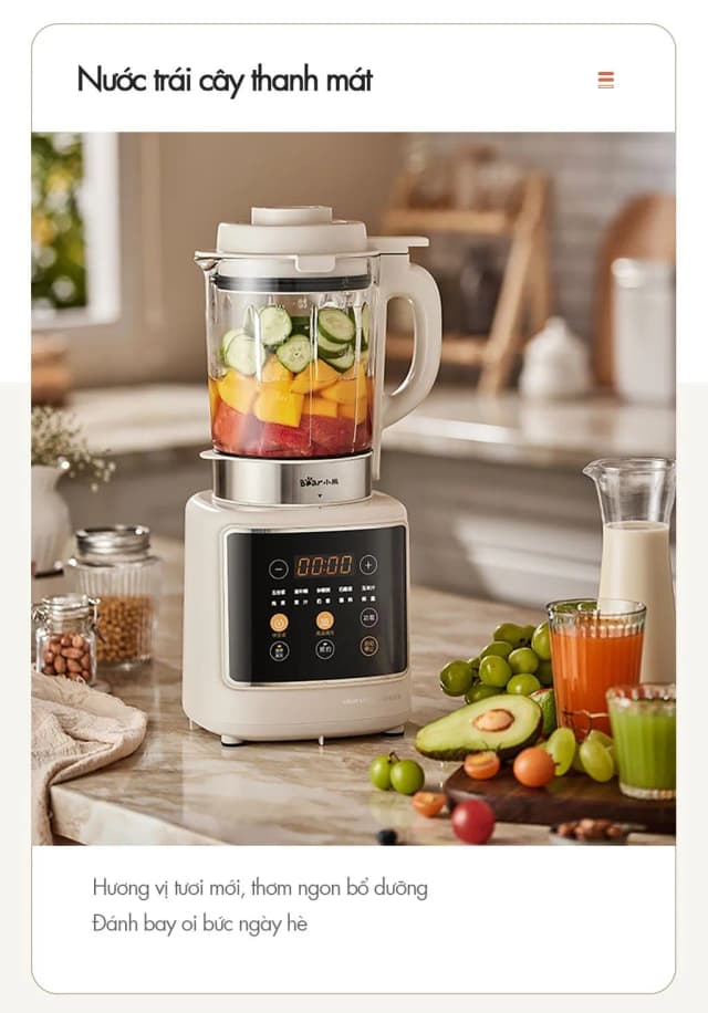 Top 1 so sánh giá Máy làm sữa hạt đa năng Comet CM9216 - Tìm sản phẩm giá rẻ nhất - Ảnh 18