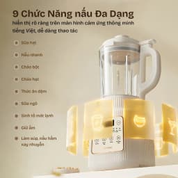 Máy làm sữa hạt đa năng Fujihome SM01B - Giá rẻ nhất hôm nay - Ảnh 12