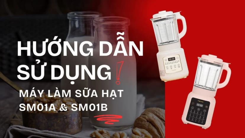 Máy làm sữa hạt đa năng Fujihome SM01B - Giá rẻ nhất hôm nay - Ảnh 15
