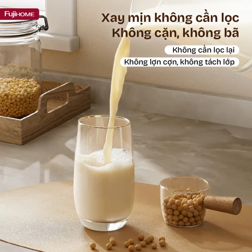 Máy làm sữa hạt đa năng Fujihome SM01B - Giá rẻ nhất hôm nay - Ảnh 19