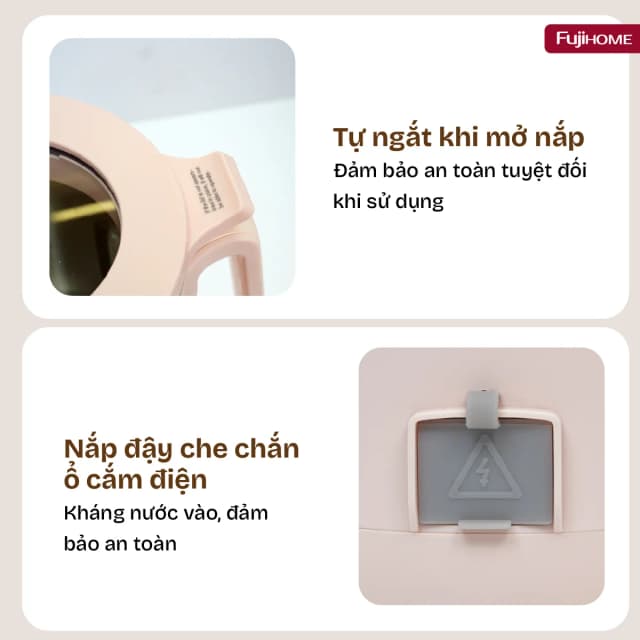 So sánh giá Máy làm sữa hạt đa năng Fujihome SM1626 rẻ nhất? - Ảnh 7