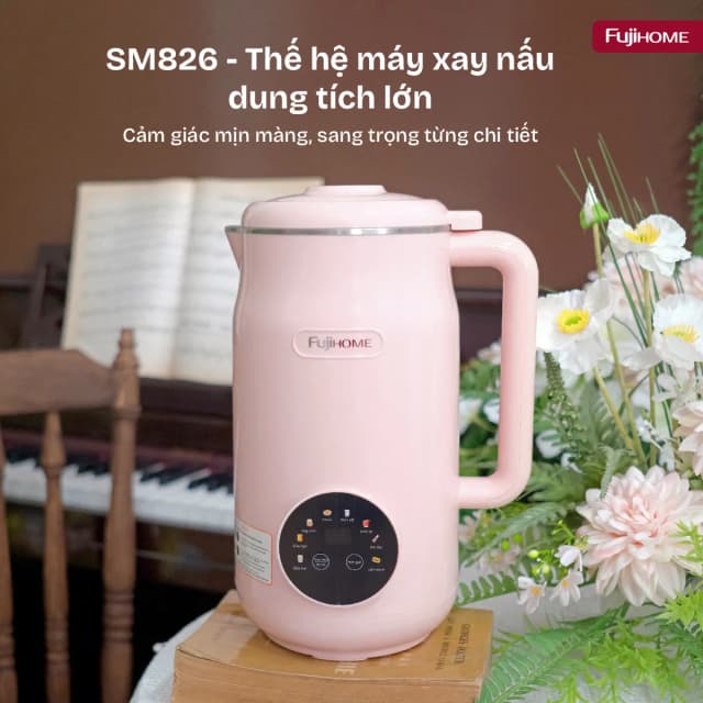 So sánh giá Máy làm sữa hạt đa năng Fujihome SM826 rẻ nhất? - Ảnh 3