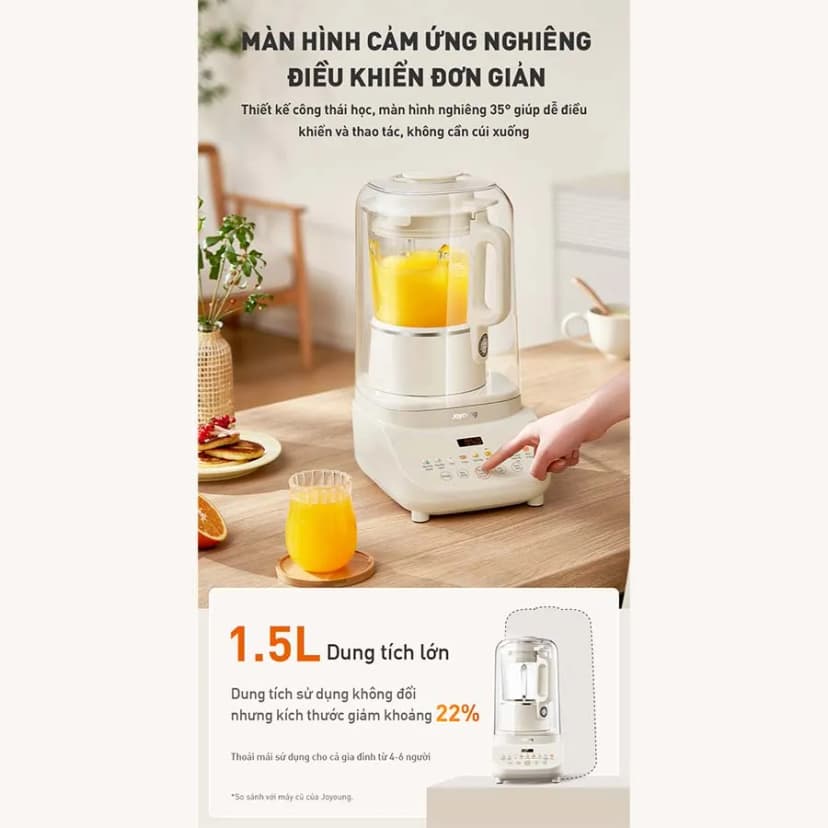 So sánh giá Máy làm sữa hạt đa năng Joyoung JHSB-161 - Tìm sản phẩm giá rẻ nhất - Ảnh 30