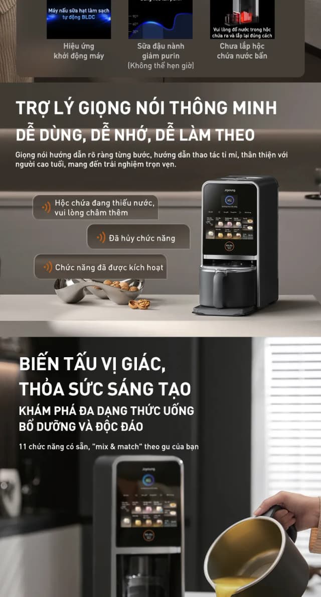 Top 1 so sánh giá Máy làm sữa hạt đa năng Joyoung JHSB-161 - Tìm sản phẩm giá rẻ nhất - Ảnh 57