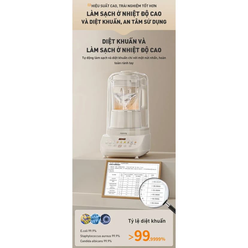 So sánh giá Máy làm sữa hạt đa năng Joyoung JHSB-161 - Tìm sản phẩm giá rẻ nhất - Ảnh 71