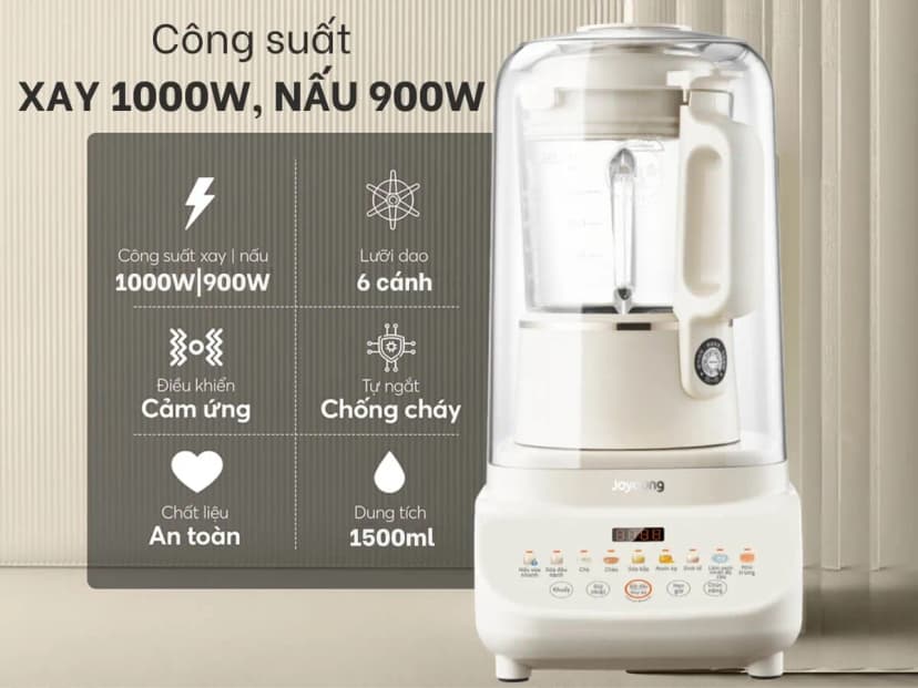 So sánh giá Máy làm sữa hạt đa năng Joyoung JHSB-161 - Tìm sản phẩm giá rẻ nhất - Ảnh 80