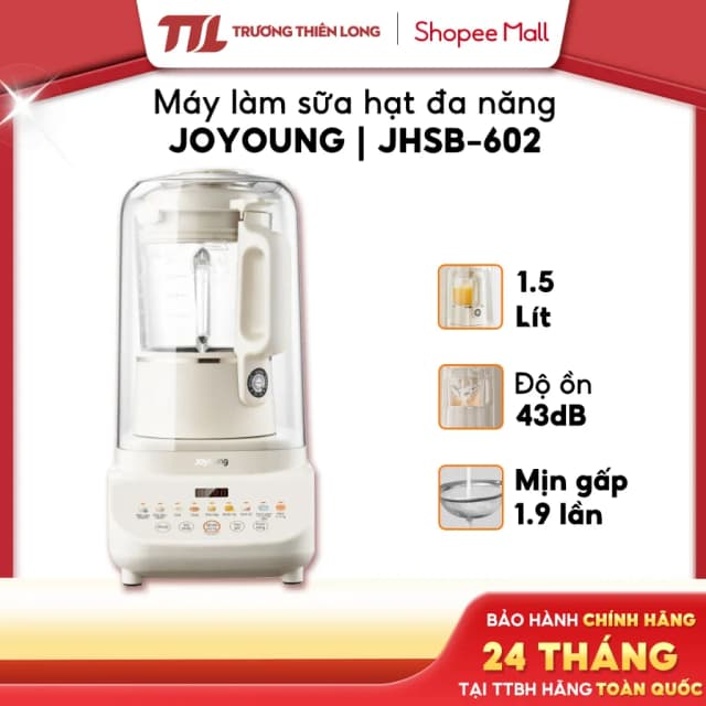 Top 1 so sánh giá Máy làm sữa hạt đa năng Joyoung JHSB-602 Pro - Tìm sản phẩm giá rẻ nhất - Ảnh 12