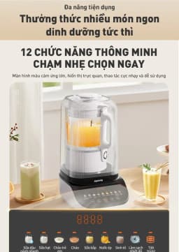 Máy làm sữa hạt đa năng Joyoung JHSB-602 Pro - Giá rẻ nhất hôm nay - Ảnh 16
