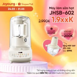 Máy làm sữa hạt đa năng Joyoung JHSB-602 Pro - Giá rẻ nhất hôm nay - Ảnh 17