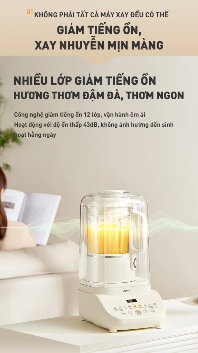 Top 1 so sánh giá Máy làm sữa hạt đa năng Joyoung JHSB-602 Pro - Tìm sản phẩm giá rẻ nhất - Ảnh 49