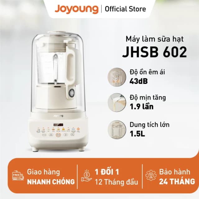 Top 1 so sánh giá Máy làm sữa hạt đa năng Joyoung JHSB-602 Pro - Tìm sản phẩm giá rẻ nhất - Ảnh 8