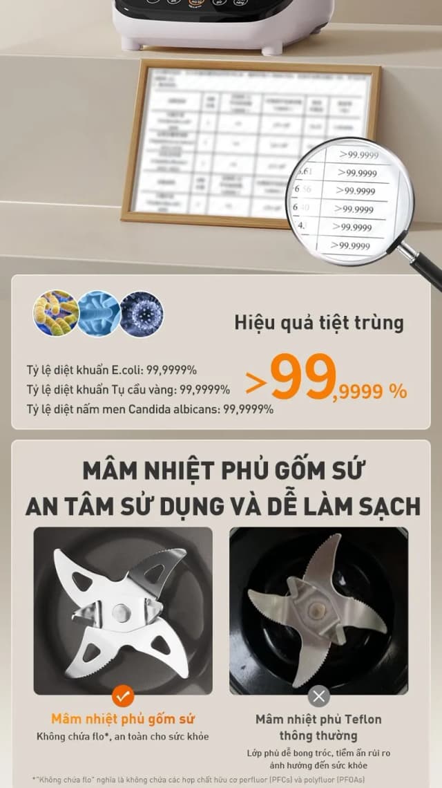 Top 1 so sánh giá Máy làm sữa hạt đa năng Joyoung JHSB-602 Pro - Tìm sản phẩm giá rẻ nhất - Ảnh 71