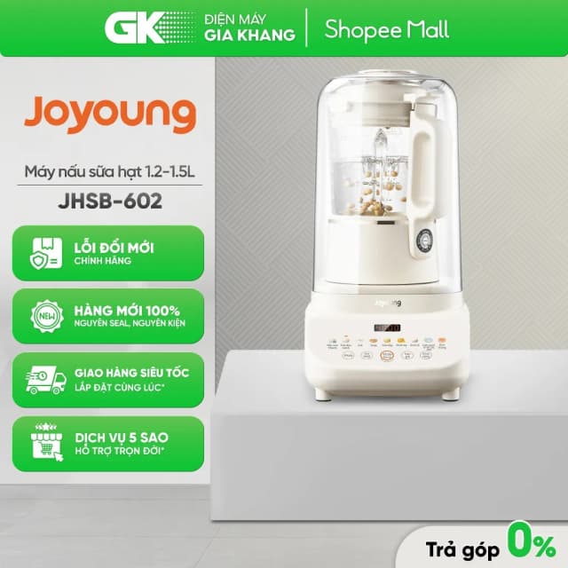 Top 1 so sánh giá Máy làm sữa hạt đa năng Joyoung JHSB-602 Pro - Tìm sản phẩm giá rẻ nhất - Ảnh 77