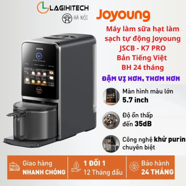 Máy làm sữa hạt đa năng Joyoung JSCB-K7 Pro - Ảnh 5