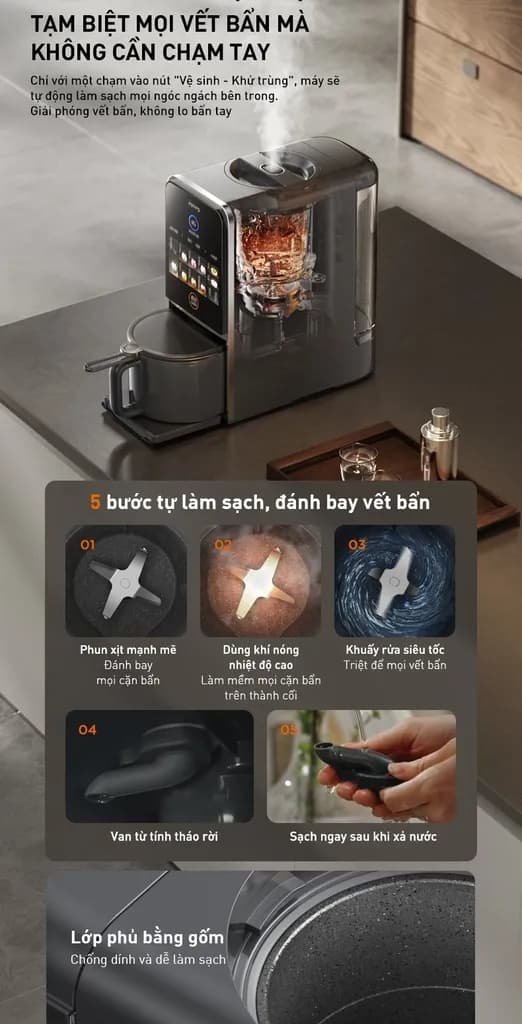 Top 1 so sánh giá Máy làm sữa hạt đa năng Joyoung JSCB-K7 Pro - Tìm sản phẩm giá rẻ nhất - Ảnh 19