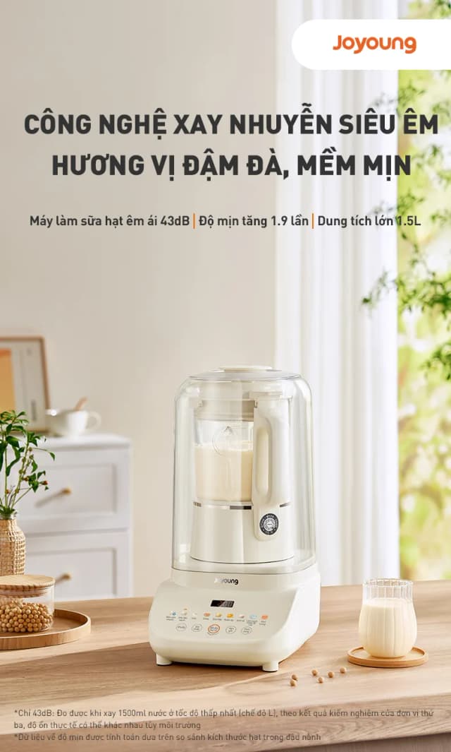 Top 1 so sánh giá Máy làm sữa hạt đa năng Joyoung JSCB-K7 Pro - Tìm sản phẩm giá rẻ nhất - Ảnh 49