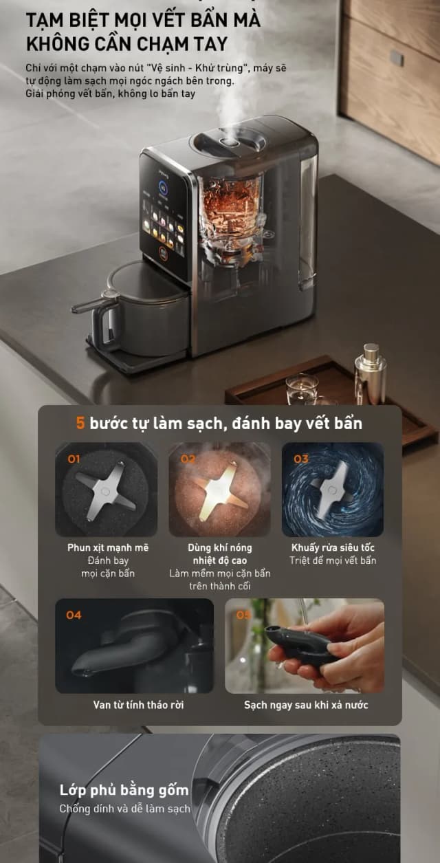 Top 1 so sánh giá Máy làm sữa hạt đa năng Joyoung JSCB-K7 Pro - Tìm sản phẩm giá rẻ nhất - Ảnh 68