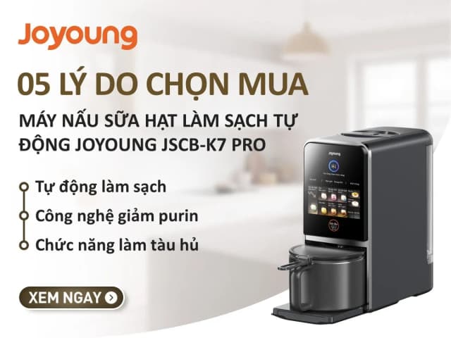 Top 1 so sánh giá Máy làm sữa hạt đa năng Joyoung JSCB-K7 Pro - Tìm sản phẩm giá rẻ nhất - Ảnh 9