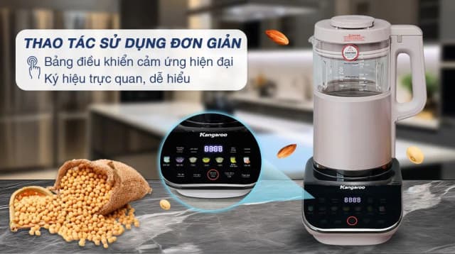 So sánh giá Máy làm sữa hạt đa năng Kangaroo KG175HB3 rẻ nhất? - Ảnh 7