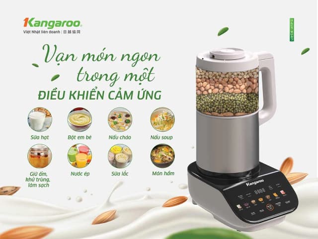 So sánh giá Máy làm sữa hạt đa năng Kangaroo KG175HB3 rẻ nhất? - Ảnh 8