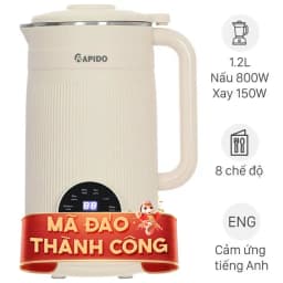 Máy làm sữa hạt đa năng Rapido RHB-800DM - Giá rẻ nhất hôm nay - Ảnh 13